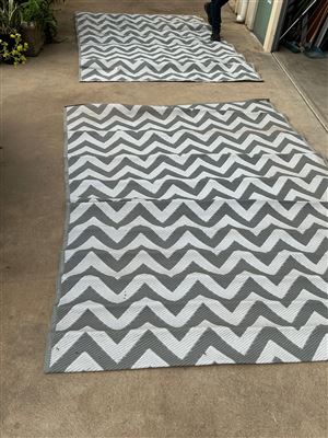 Quantity of 2 Woven Mats (Collect From Greenfields ) Thumbnail