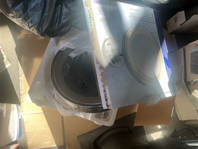 Chrome Wall Mount Make Up Mirror  (Collect From Greenfields ) Thumbnail