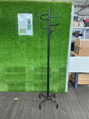 Black Metal Hat/ Coat Stand, 1800 High, Sold Per Each Thumbnail