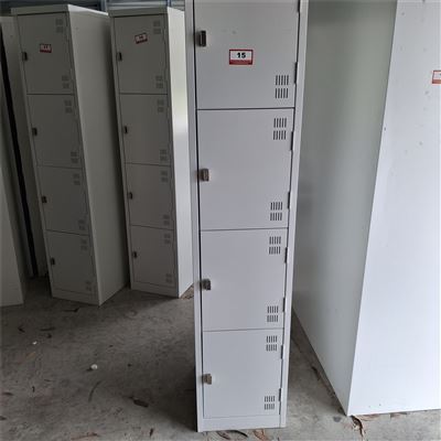 Steel 4 Door  Combo Personal Locker  Collect From Victor Harbor ) Thumbnail
