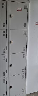 Steel 4 Door Combo Personal Locker -( Collect From Victor Harbor ) Thumbnail
