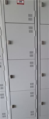 Steel 4 Door Combo Personal Locker -( Collect From Victor Harbor ) Thumbnail
