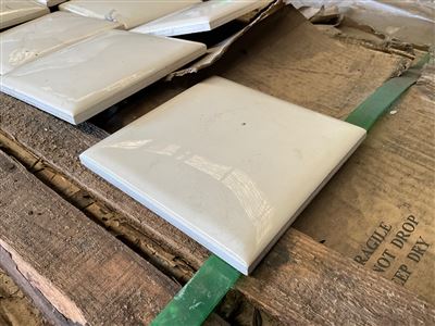 Cream Bevel Ceramic Wall Tile 120 x 120, 9mm, 0.89 M² Per Box, 70 Boxes Total 62.3 m² Approx. IRP $2181 Thumbnail