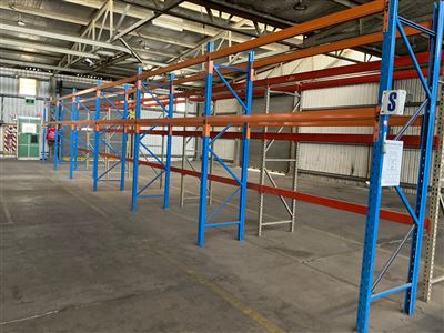 Pallet Racking, Dexion- 6 Bays - Overall Length 17.3m Approx-  3 Metre High - Thumbnail