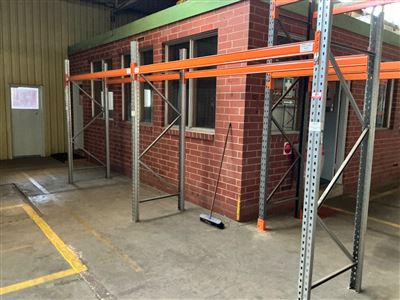 Pallet Racking, Dexion-2  Bays - Overall Length 5470 mm Approx 2400 mm H Thumbnail