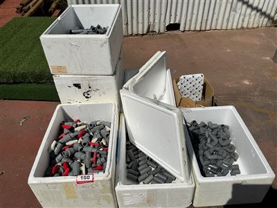 Approx 6 Boxes of PVC Pressure Fittings incl Ball Valves Thumbnail