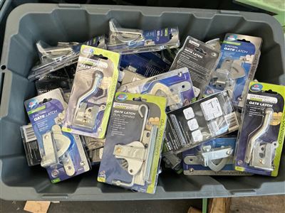 Gate Latches - Quantity of 47 - Various - Stainless, Zinc, and Galvanised Thumbnail