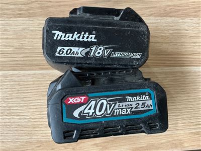 MAKITA Batteries -Quantity of 2 Thumbnail