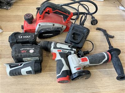 Electric Planer , Tool Pro Cordless , Odd Batteries Thumbnail