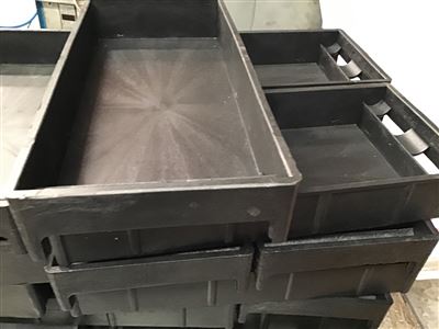 Handy Plastic Trays - 340 mm x 160 x55 mm - Quantity of 5 Trays  (Collect From Wingfield ) Thumbnail