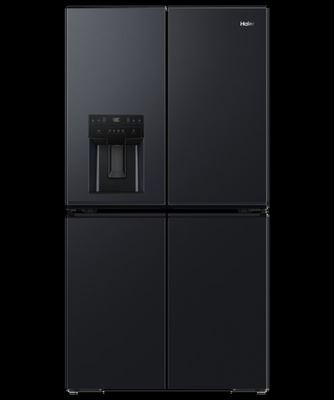 Haier 601L 600 Series Quad Door Refrigerator Freezer with In-Door Ice & Water, Black, Model Number: HRF680YZC - RRP $2,299 Thumbnail