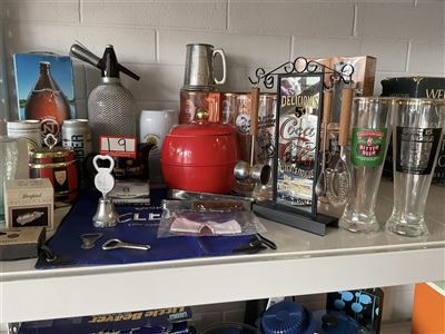 Bar Ware, Soda Syphon, Darwin Stubbie, Bar Tools, Stein, Ice Bucket Etc Thumbnail