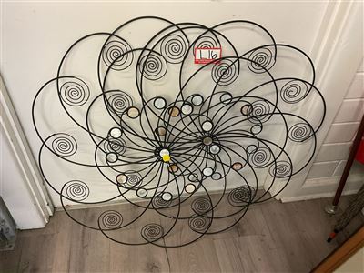 2 Wrought Iron Wall Decorations Thumbnail