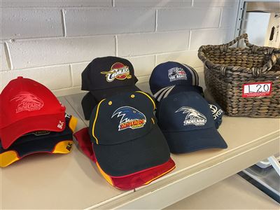Crows Caps And The Ashes 2013-2014, 9 In Total Plus Basket Thumbnail