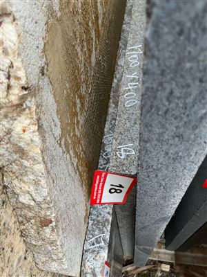 Granite Slab, Black, 1700 x 400 x 30mm approx. Thumbnail
