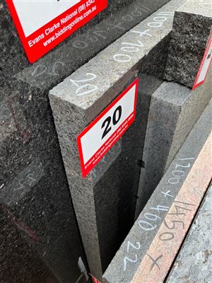 Granite Slab, Black, 1100 x 700 x 30mm approx. Thumbnail