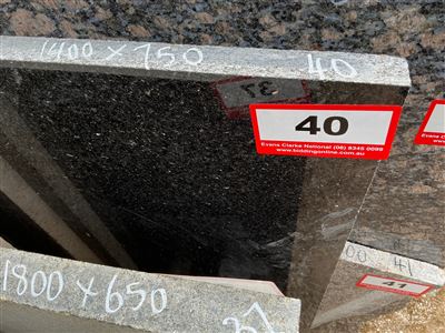 Granite Slab, Black, 1400 x 750 x 20mm approx. Thumbnail