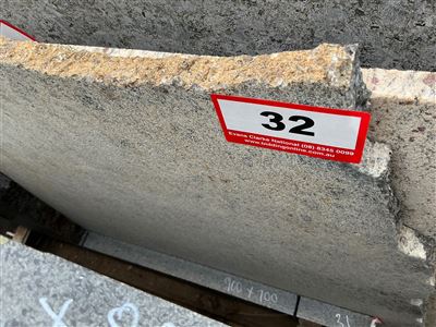 Granite Slab, Green, 1000 x 600 x 20mm approx. Thumbnail