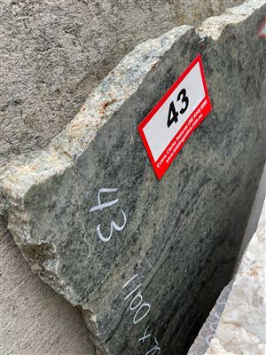 Granite Slab, Green, 1100 x 700 x 20mm approx. Thumbnail