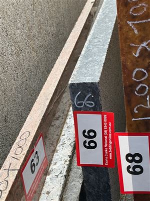 Granite Slab, Blue, 1200 x 1100 x 30mm approx. Thumbnail