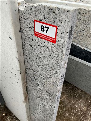 Granite Slab, White, 3200 x 750 x 30mm approx. Thumbnail
