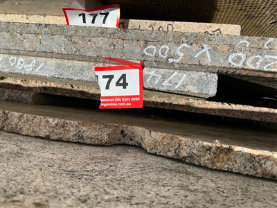 Granite Slab, Blue/Brown, 1800 x 450 x 20mm approx. Thumbnail