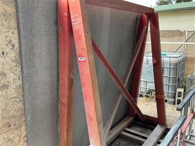 Steel Heavy Duty A Frame -1800 x 600 x 1800 mm H Thumbnail