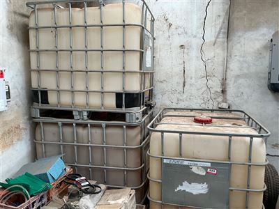 Quantity of 3 - IBC -1000 Litre Containers Thumbnail