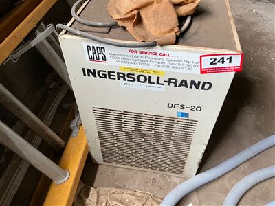 Ingersoll- Rand Compressor Dryer - Model DES -20 -240 Volt Thumbnail
