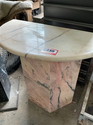 Marble Hall Table - 800 x 700 mm H Thumbnail