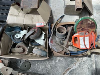 Castor Wheels , Trailer Hubs , Tools etc . Thumbnail