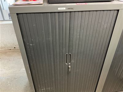 Tambour Filing Cabinet -900 x 500 x 1300 mm H Thumbnail