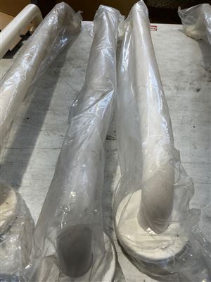Alum.Grab Handrail -White - 600 mm - Quantity of 2 Thumbnail