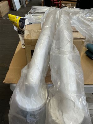 Alum.Grab Handrail -White -750,mm - Quantity of 2 Thumbnail