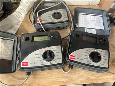 Toro Irrigation Controllers -Quantity of 3-TMC-424  Sold  Is - Not Tested Thumbnail