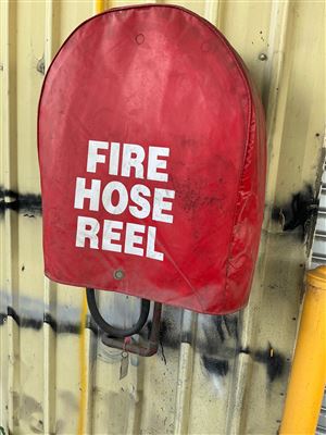 Fire Hose Reel and 3 Fire Extinguishers Thumbnail