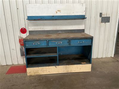 Workbench -3 Drawers - 1800 x 800 mm D Thumbnail