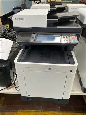 ECOSYS M6635cidn Multi Function Printer Scanner Appears to Function Thumbnail
