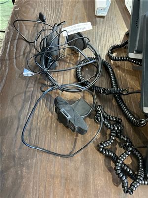 Box of Assorted PC Peripherals - Speakers, Headphones & Logitech Webcams Thumbnail