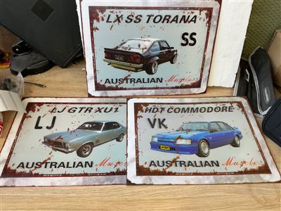Quantity of Holden 3 D Posters - Torana and V K Commodore Thumbnail