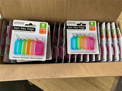 Colour Key Rings - 36 Sets of 6 Thumbnail