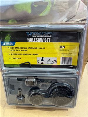 Hole Saw Kit -11 PCE. Sold Per Each Set Thumbnail