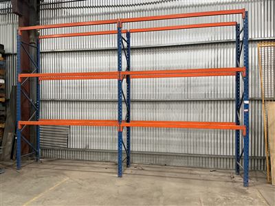 Pallet  Rack -2 Bays -5450  mm Long x  820  mm D x 3600 mm High Thumbnail
