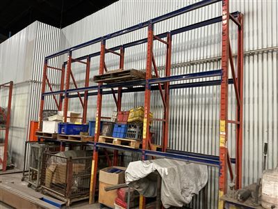 Pallet  Rack -4 Bays -5800 mm Long x  700 mm D x 3660  mm High Thumbnail
