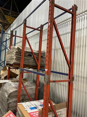 Pallet  Rack -2 Bays -3000 mm Long x  700 mm D x 2750   mm High Thumbnail